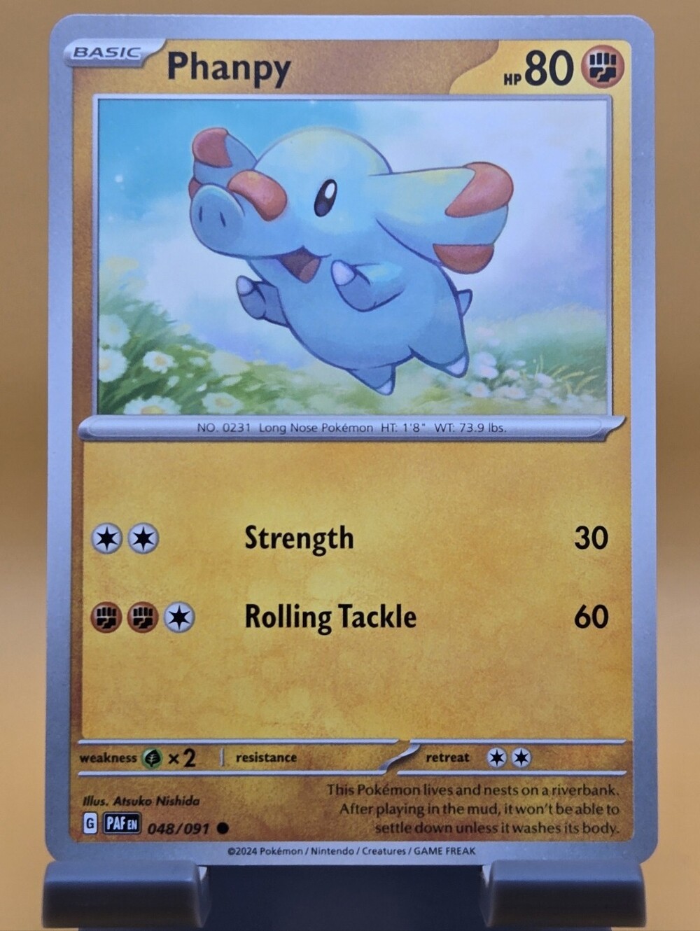 Phanpy Pokémon Trading Card